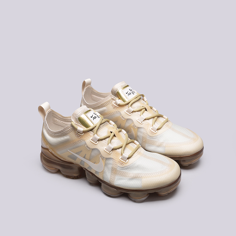 женские бежевые кроссовки Nike WMNS Air Vapormax 2019 AR6632-101 - цена, описание, фото 2